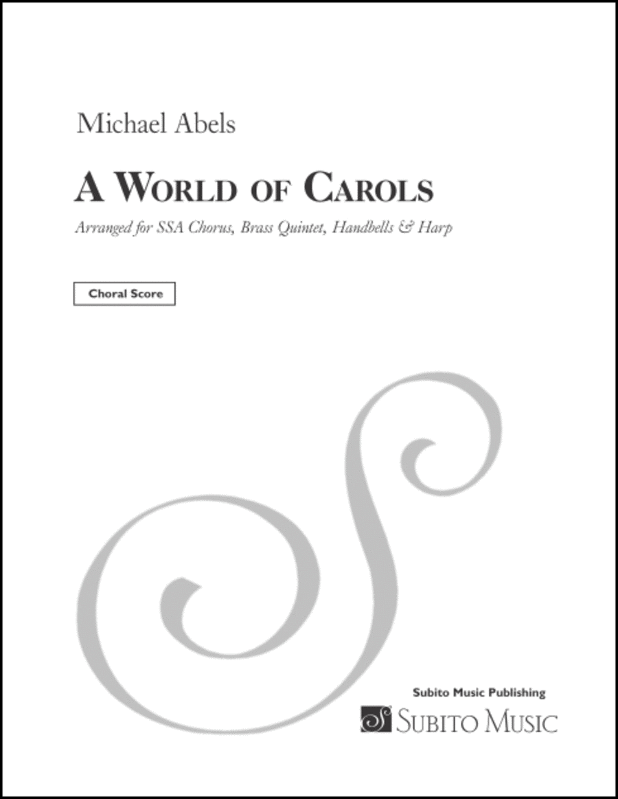 A World Of Carols SSAA scores gallery preview page 1