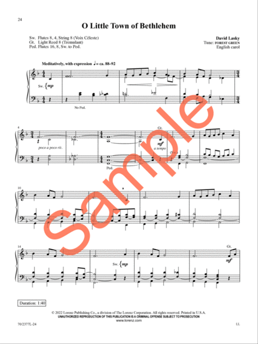 Seasonal Expressions Seasonal Expressions Organ Solo scores gallery preview page 18