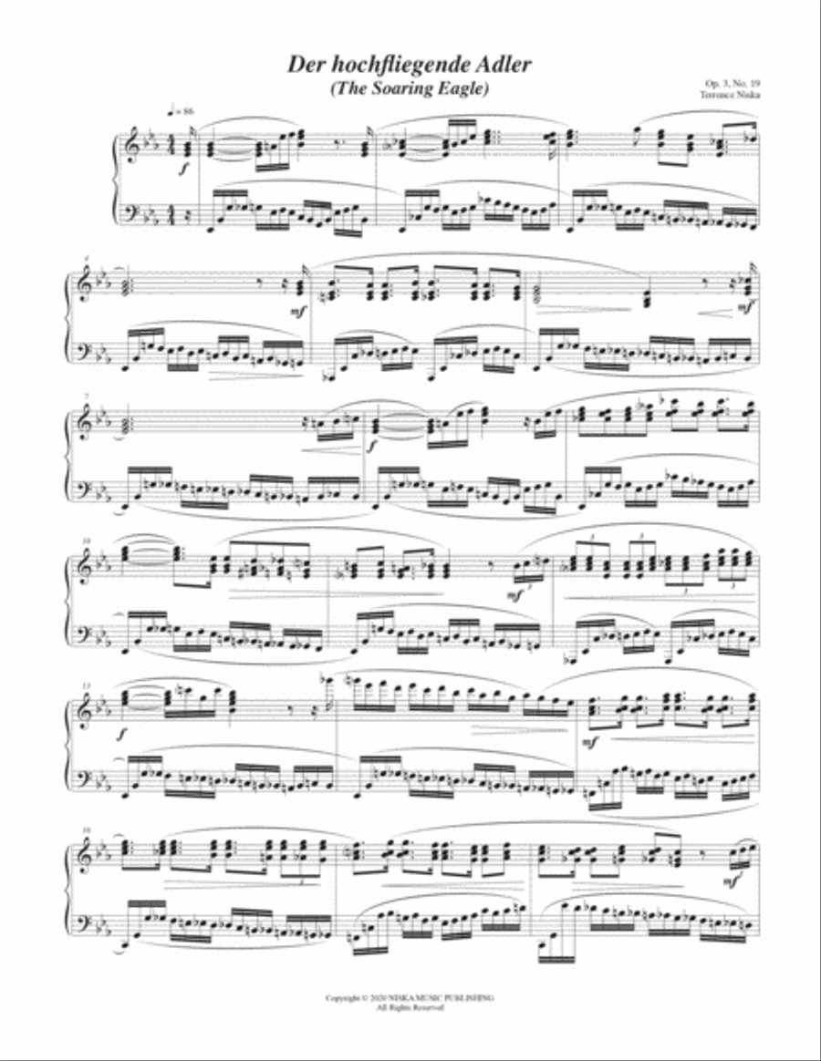 Naturszenen Op. 3, No. 19 