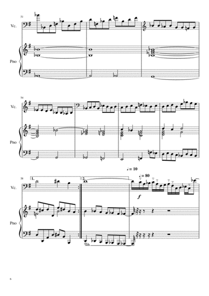 Cello Sonata in Em image number null
