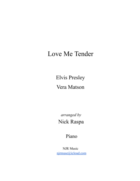 Love Me Tender image number null
