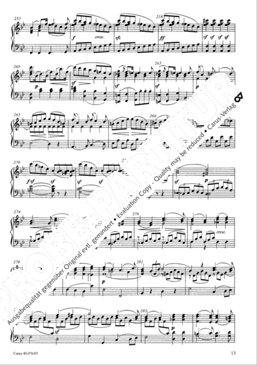 Hymn of Praise, MWV A 18 SSAATB scores gallery preview page 14