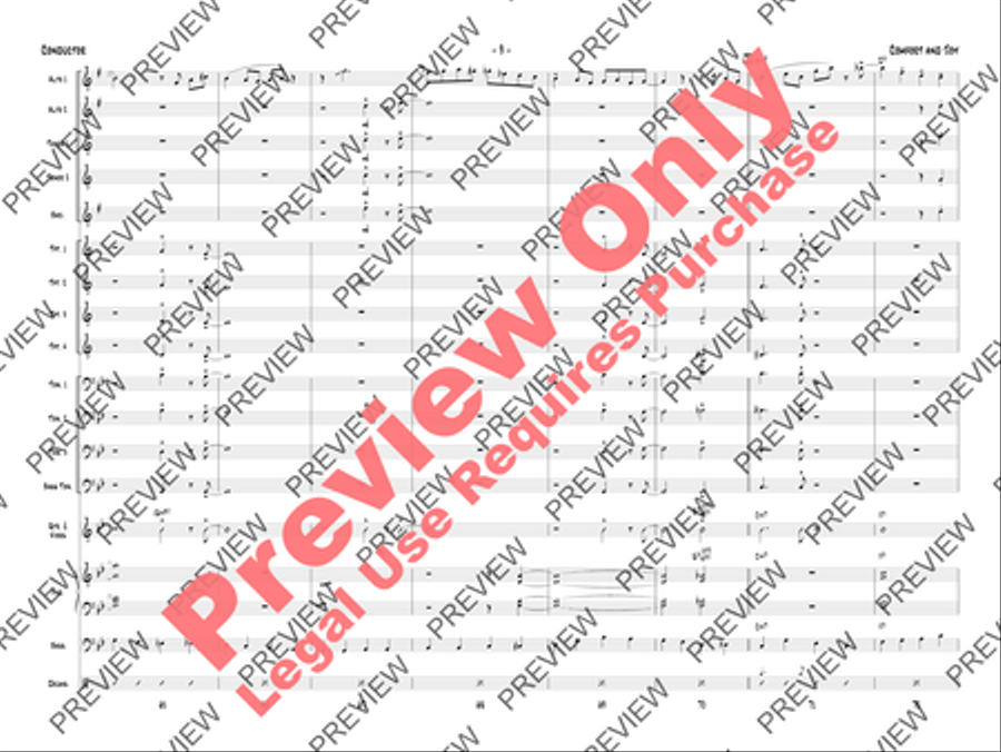 Comfort and Joy Comfort and Joy Jazz Ensemble scores gallery preview page 12