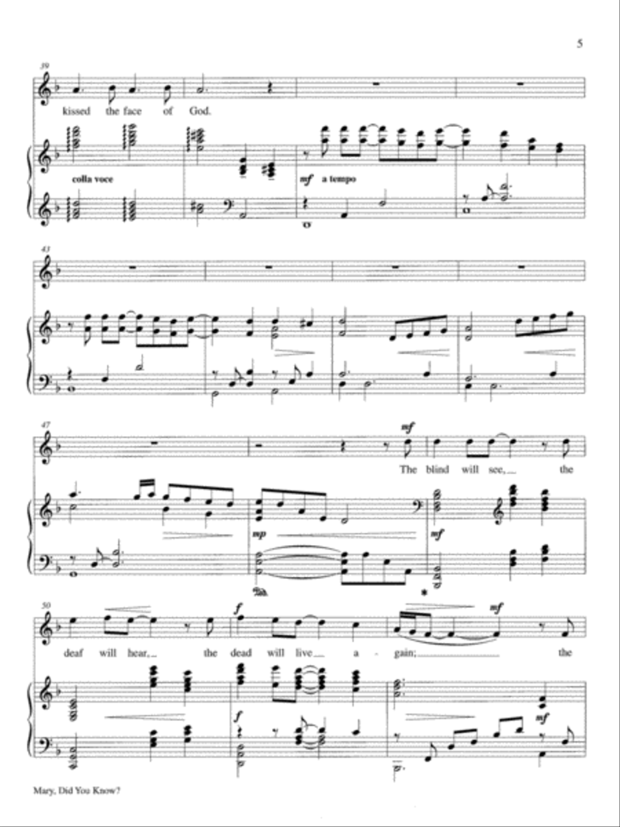 Seven Sacred Vocal Solos Seven Sacred Vocal Solos Voice scores gallery preview page 5