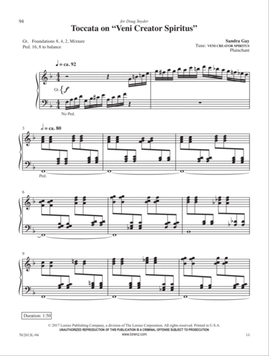The Complete Organist, Vol. 2 Organ Solo scores gallery preview page 33