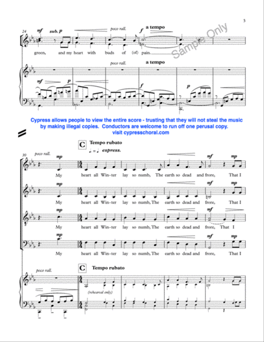 All Suddenly The Wind 4-Part scores gallery preview page 3