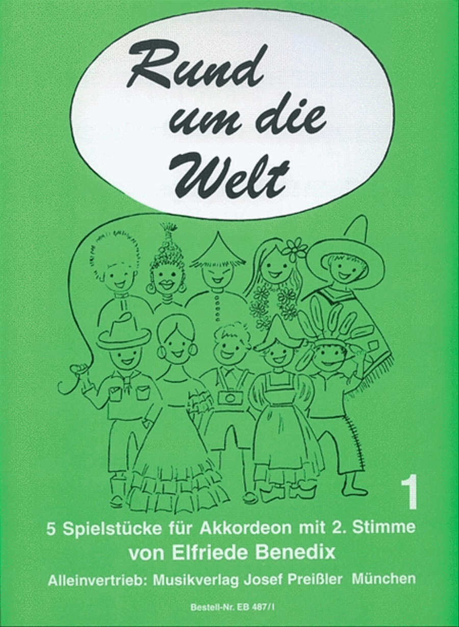 Rund Um Die Welt 1 Accordion scores gallery preview page 1