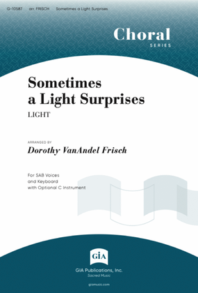 Book cover for Sometimes a Light Surprises