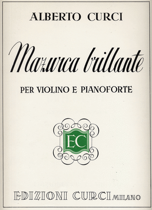 Book cover for Mazurca brillante op. 26
