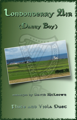 Book cover for Londonderry Air, (Danny Boy), for Flute and Viola Duet