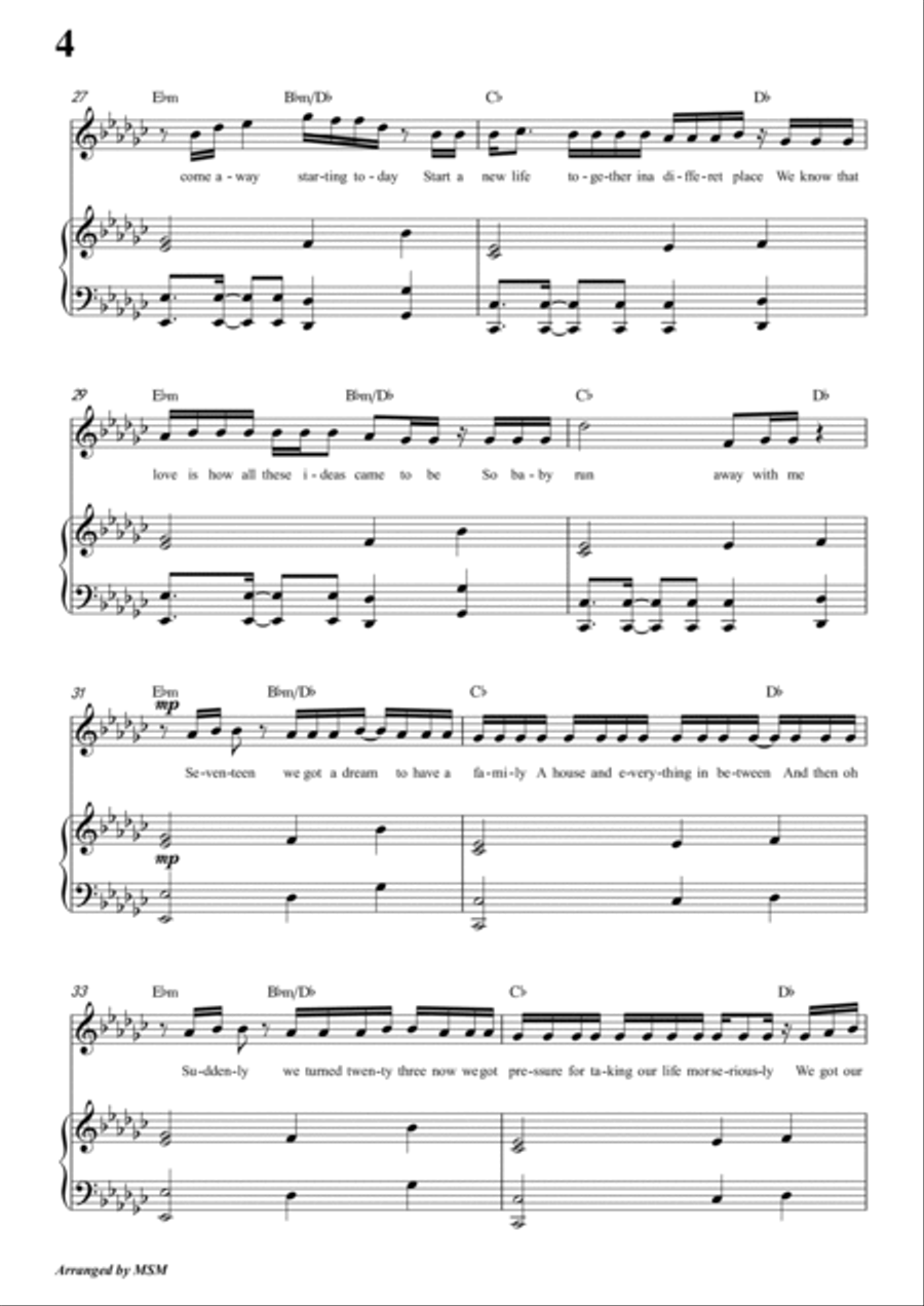 Fievel's Rivel Voice scores gallery preview page 6