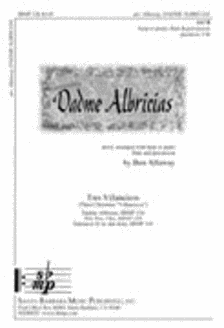 Dadme Albricias - Flute Part
