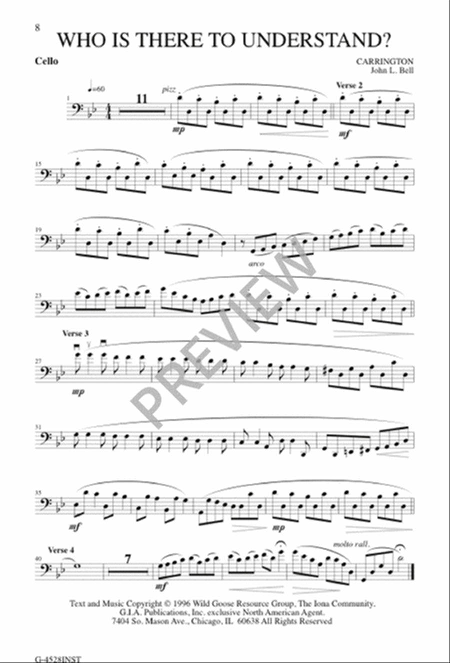 Who Is There to Understand? Unison Choir scores gallery preview page 9