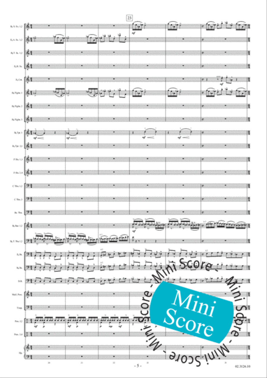 Migyur Fanfare Band scores gallery preview page 11