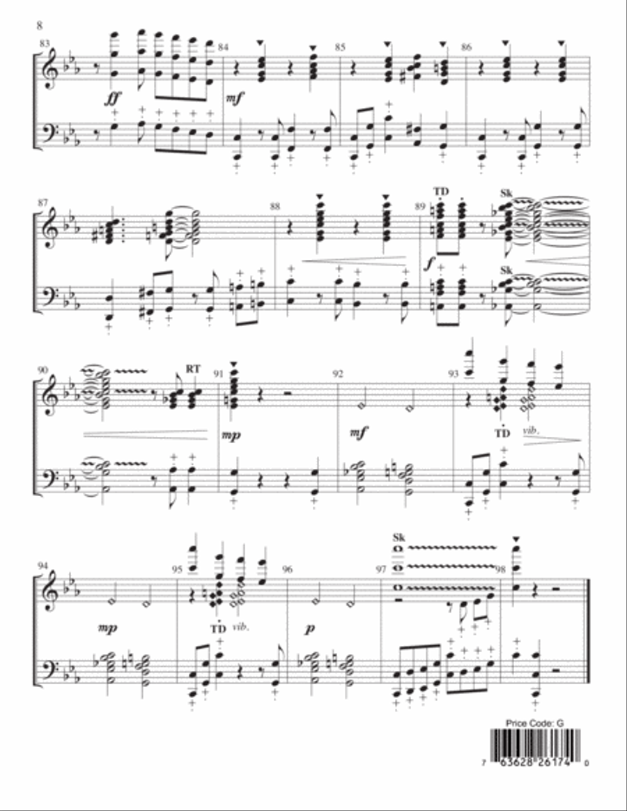 Christmas Is Coming Choir scores gallery preview page 8