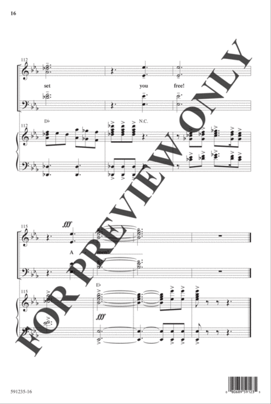 New Easter Anthem Pak Vol 2 - Anthem Preview Pak Hymn Anthems scores gallery preview page 17