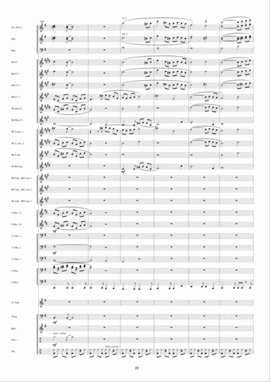 Full Option Full Option Concert Band scores gallery preview page 26