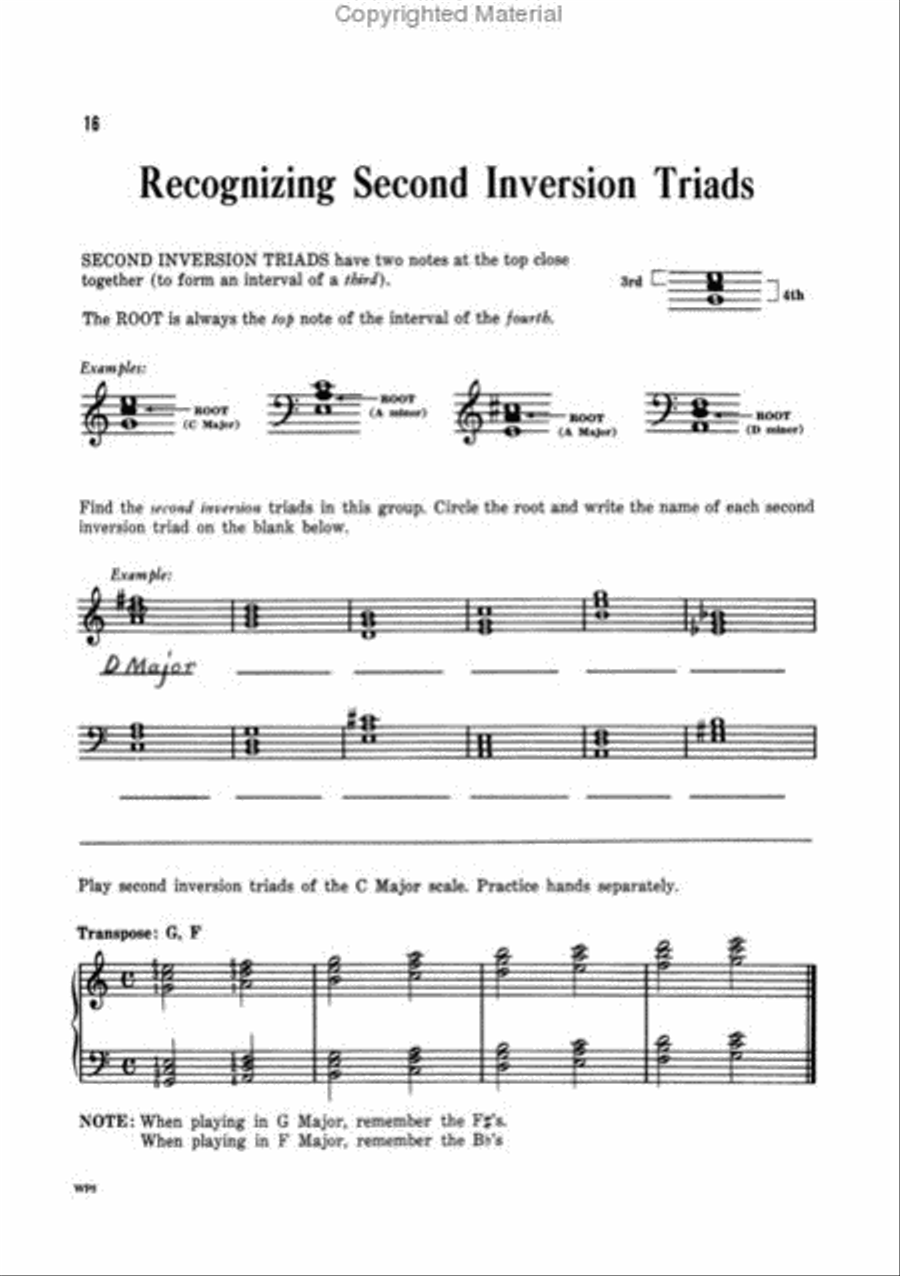 Piano Lessons, Level 4 Piano Method scores gallery preview page 2