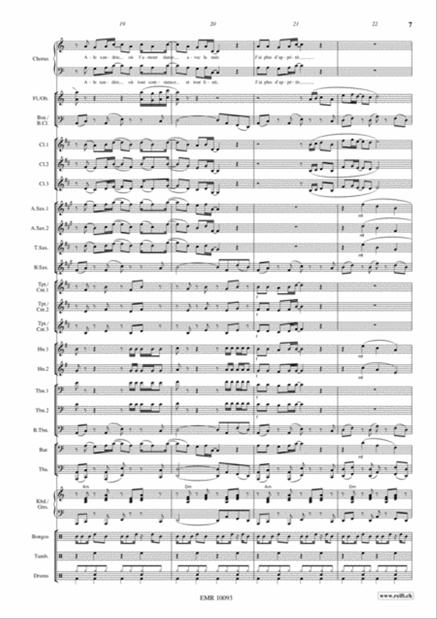 Alexandrie, Alexandra Alexandrie, Alexandra 4-Part scores gallery preview page 8