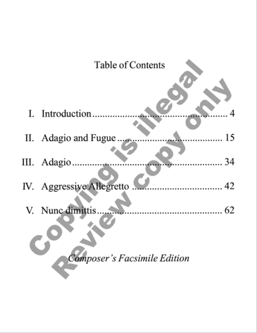 Canticles (Study Score) Choir scores gallery preview page 3