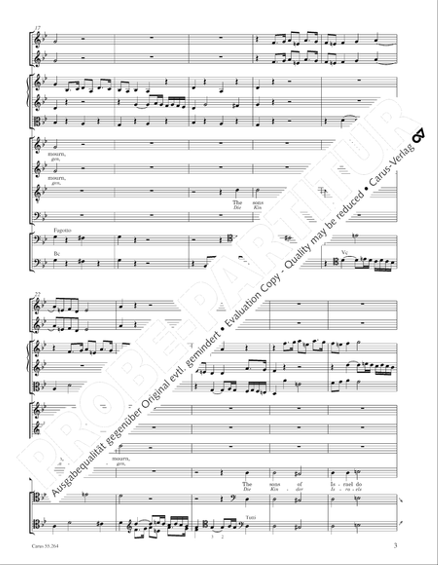 Israel in Egypt - Part I Israel in Egypt - Part I 4-Part scores gallery preview page 15