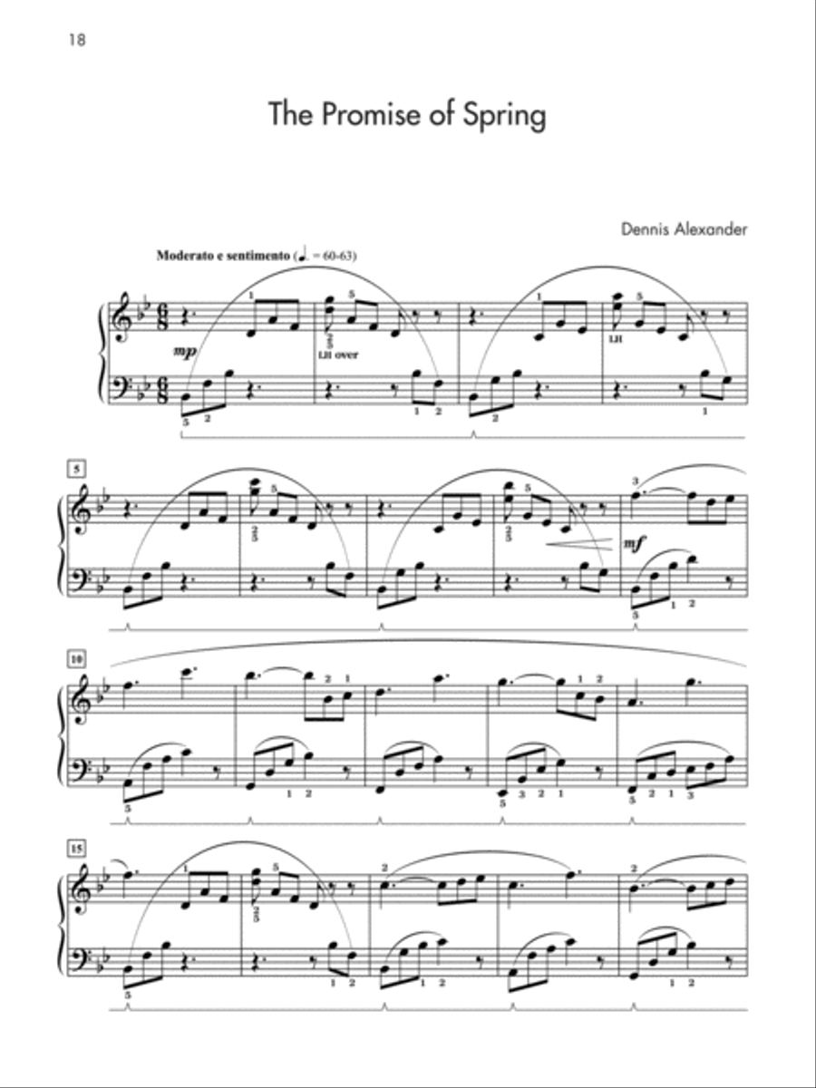 Especially in Romantic Style, Book 3 Piano Solo scores gallery preview page 7