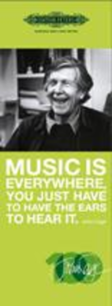 John Cage Centenary Poster