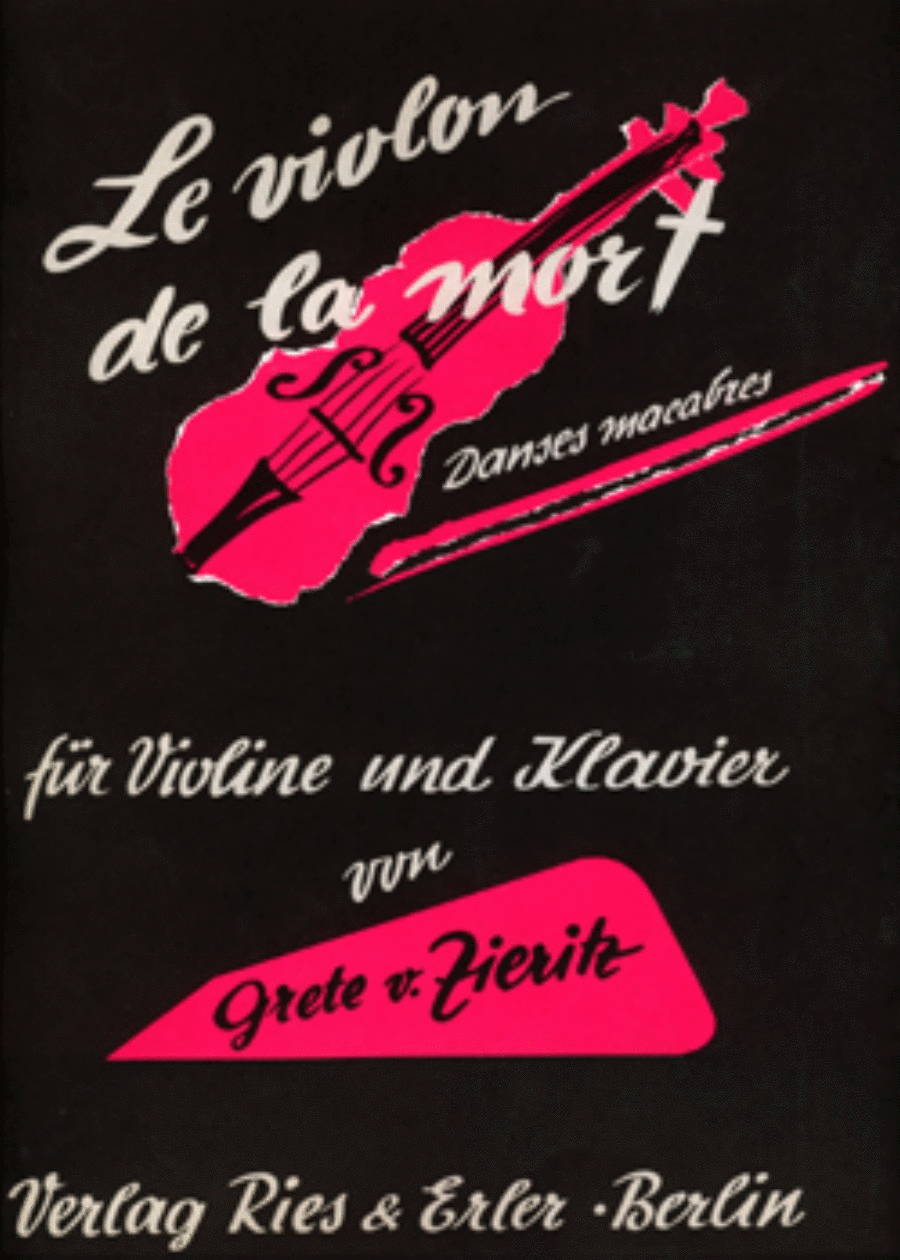 Le violon de la mort Chamber Music scores gallery preview page 1