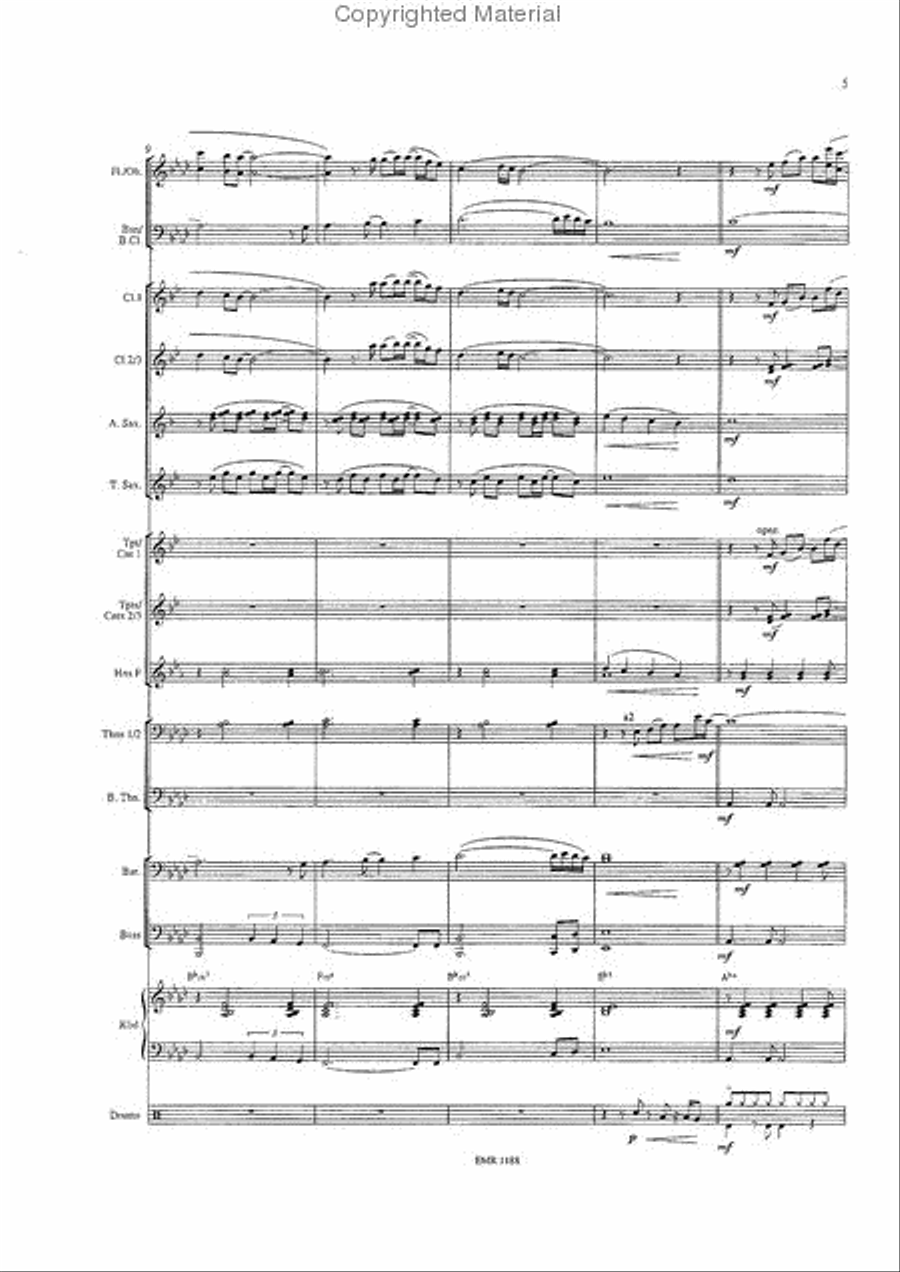 We've Only Just Begun Concert Band scores gallery preview page 5