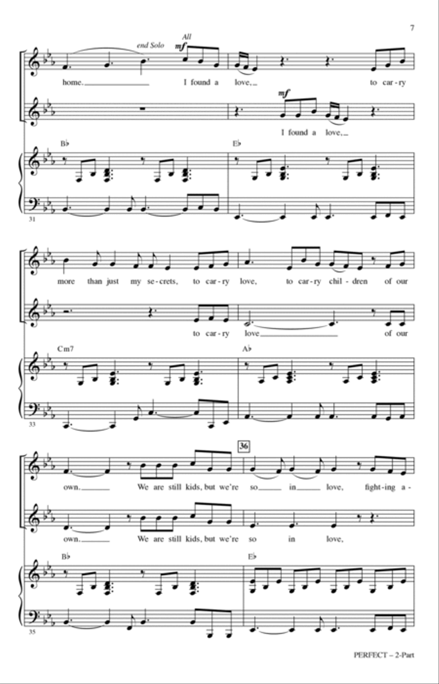 Perfect 2-Part scores gallery preview page 6