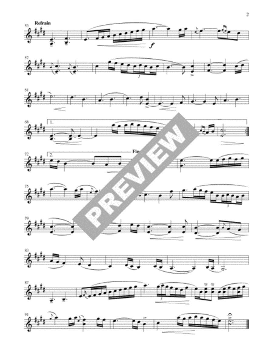Ever We Praise You - instrument edition Violin scores gallery preview page 3
