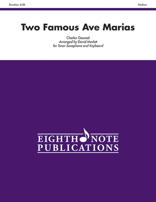 Book cover for Two Famous Ave Marias