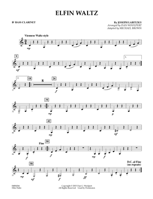 Elfin Waltz - Bb Bass Clarinet