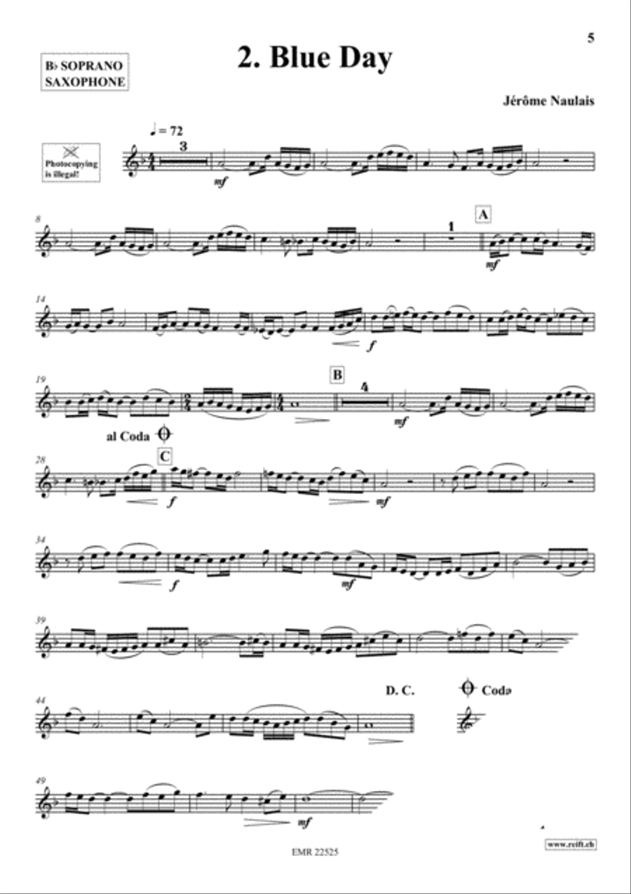 Play With Your Band Volume 2 Soprano Saxophone scores gallery preview page 4
