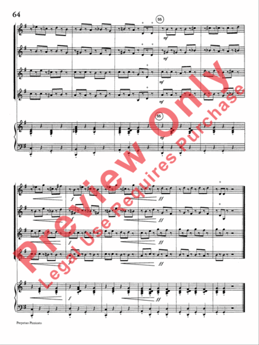 Highland/Etling Violin Quartet Series: Book 1