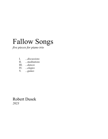Fallow Songs
