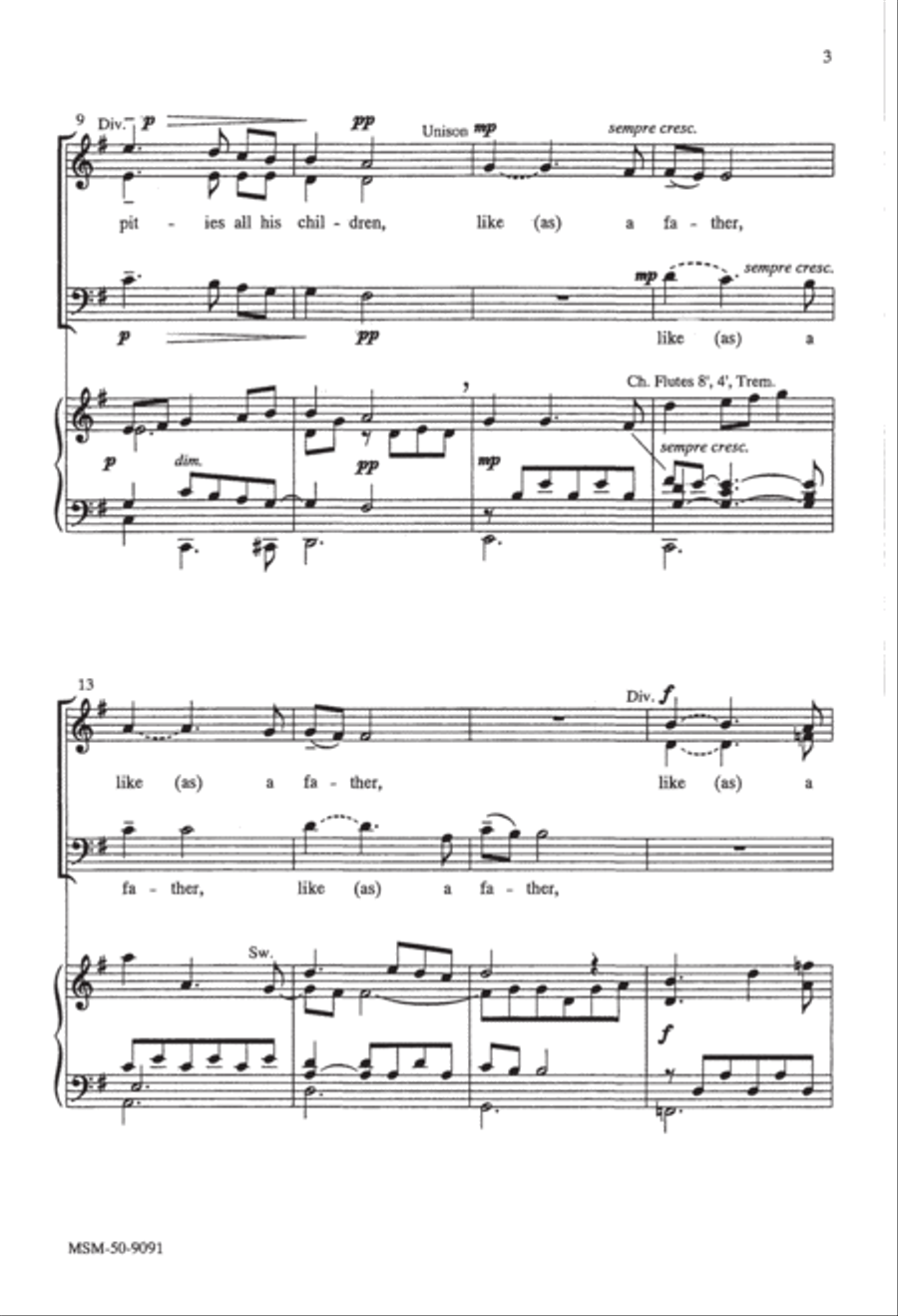 Like as a Father Like as a Father 4-Part scores gallery preview page 3