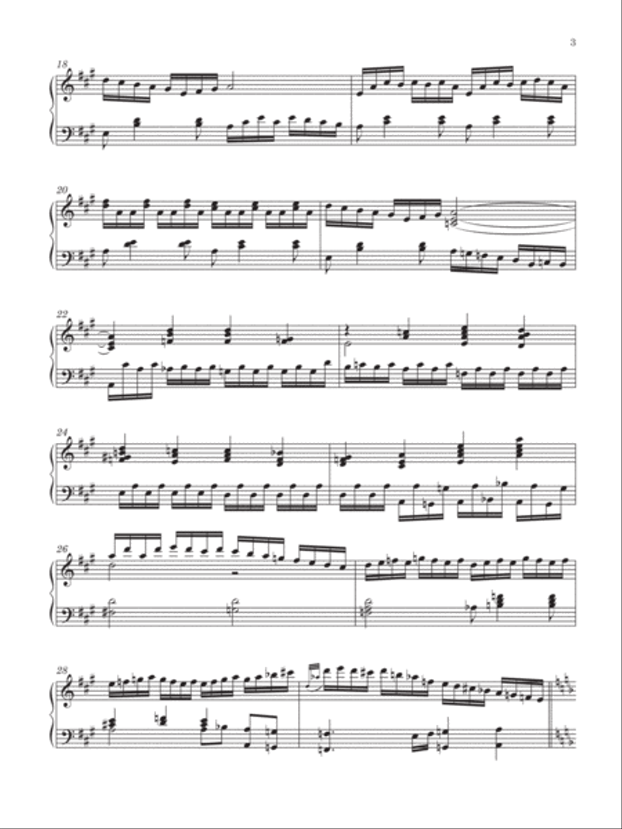 Piano Sonata No. 1 Piano Solo scores gallery preview page 2