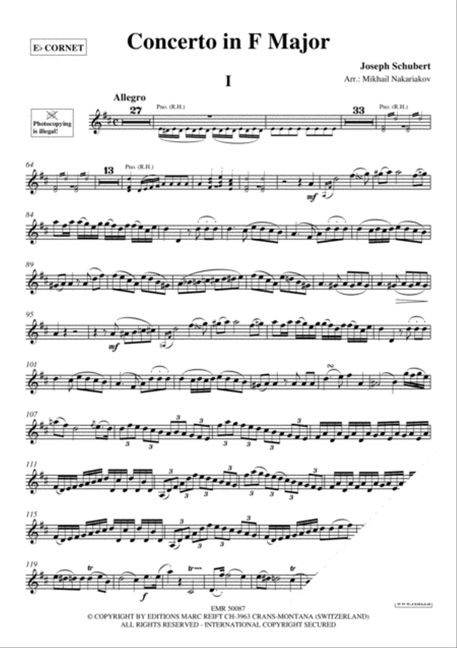 Concerto Cornet scores gallery preview page 3