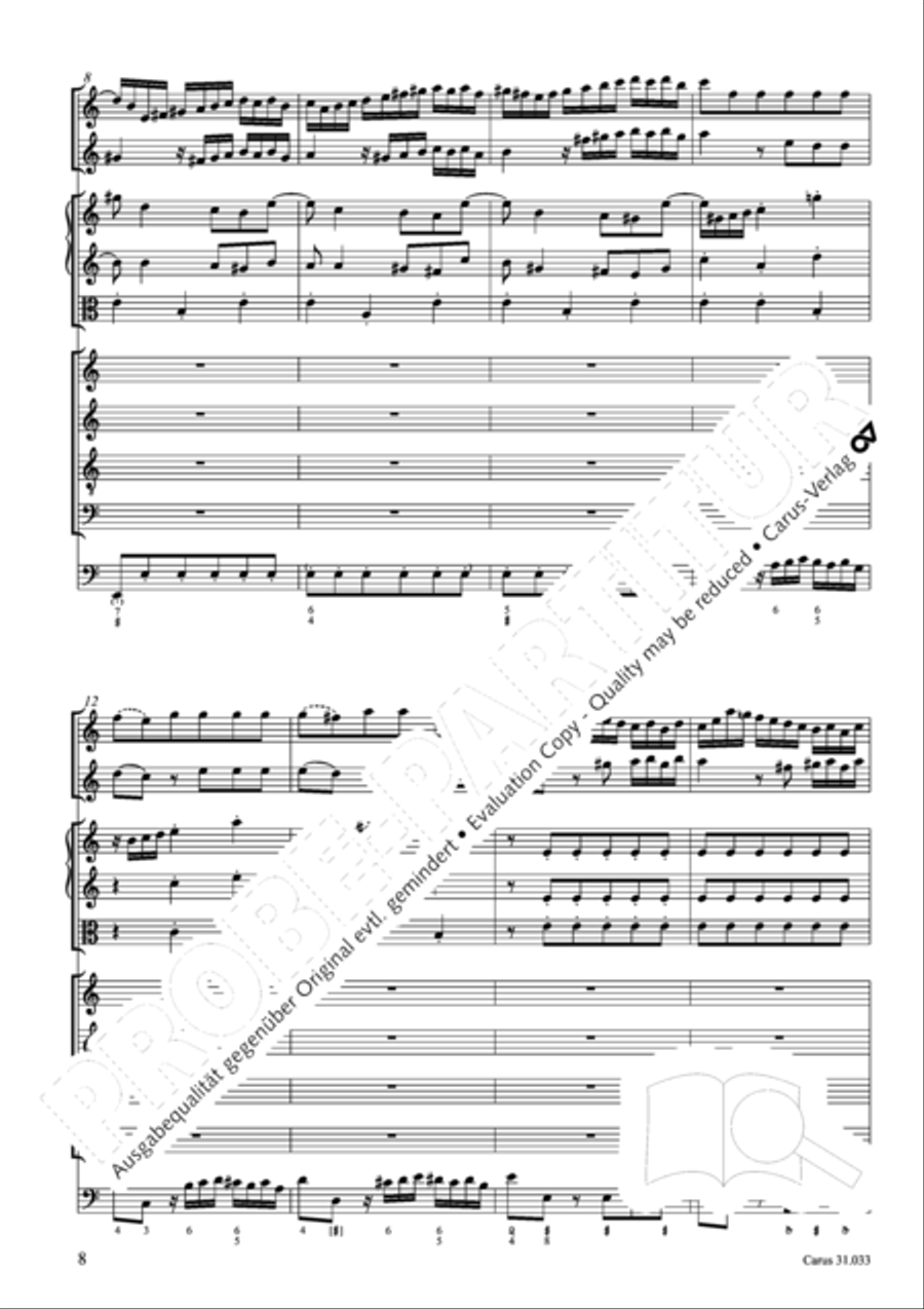 Lord Jesus Christ, in thee alone (Allein zu dir, Herr Jesu Christ) ATB scores gallery preview page 9