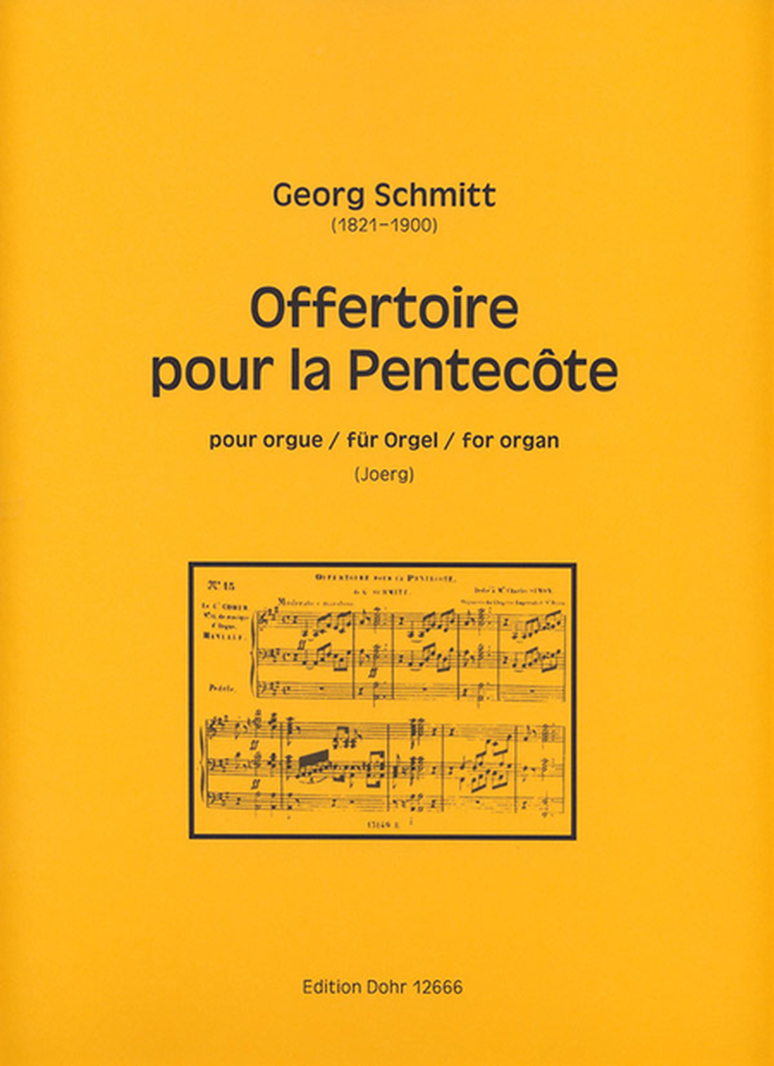 Offertoire pour la Pentecôte für Orgel A-Dur