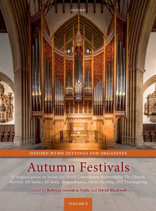 Book cover for Oxford Hymn Settings for Organists: Autumn Festivals