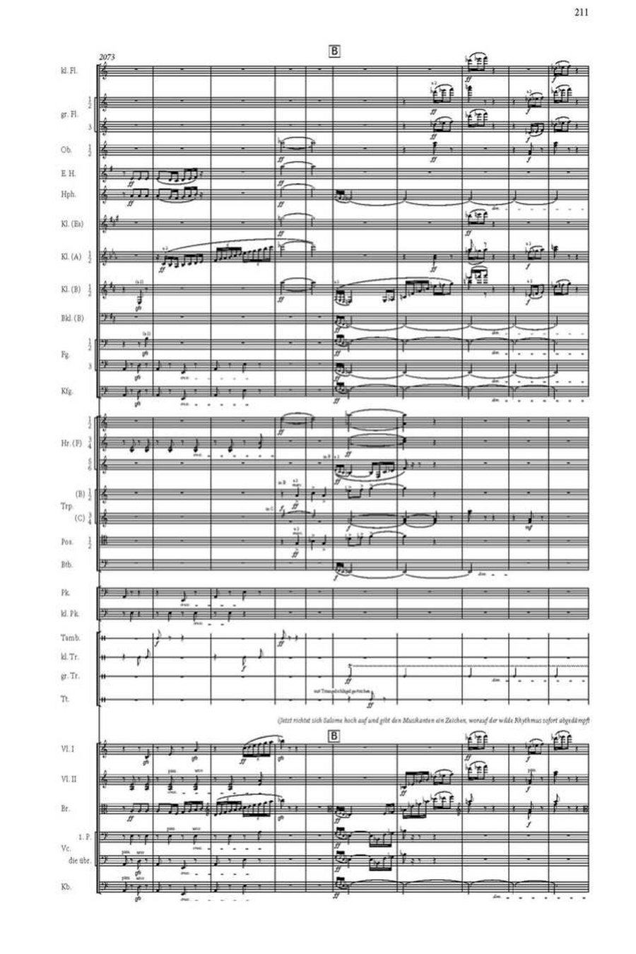 Salome op. 54 Orchestra scores gallery preview page 2