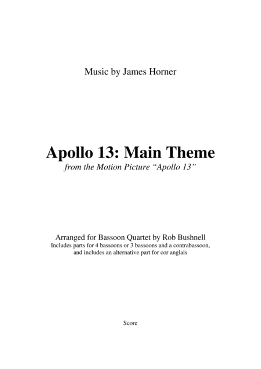 Main Title - Apollo 13 image number null