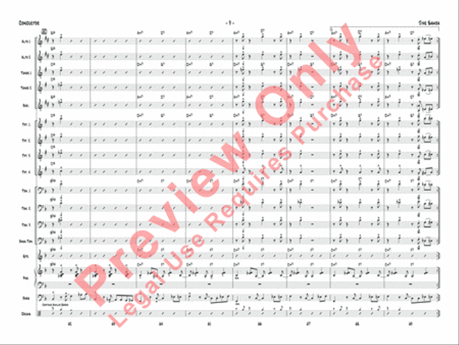 Jive Samba Jazz Ensemble scores gallery preview page 12