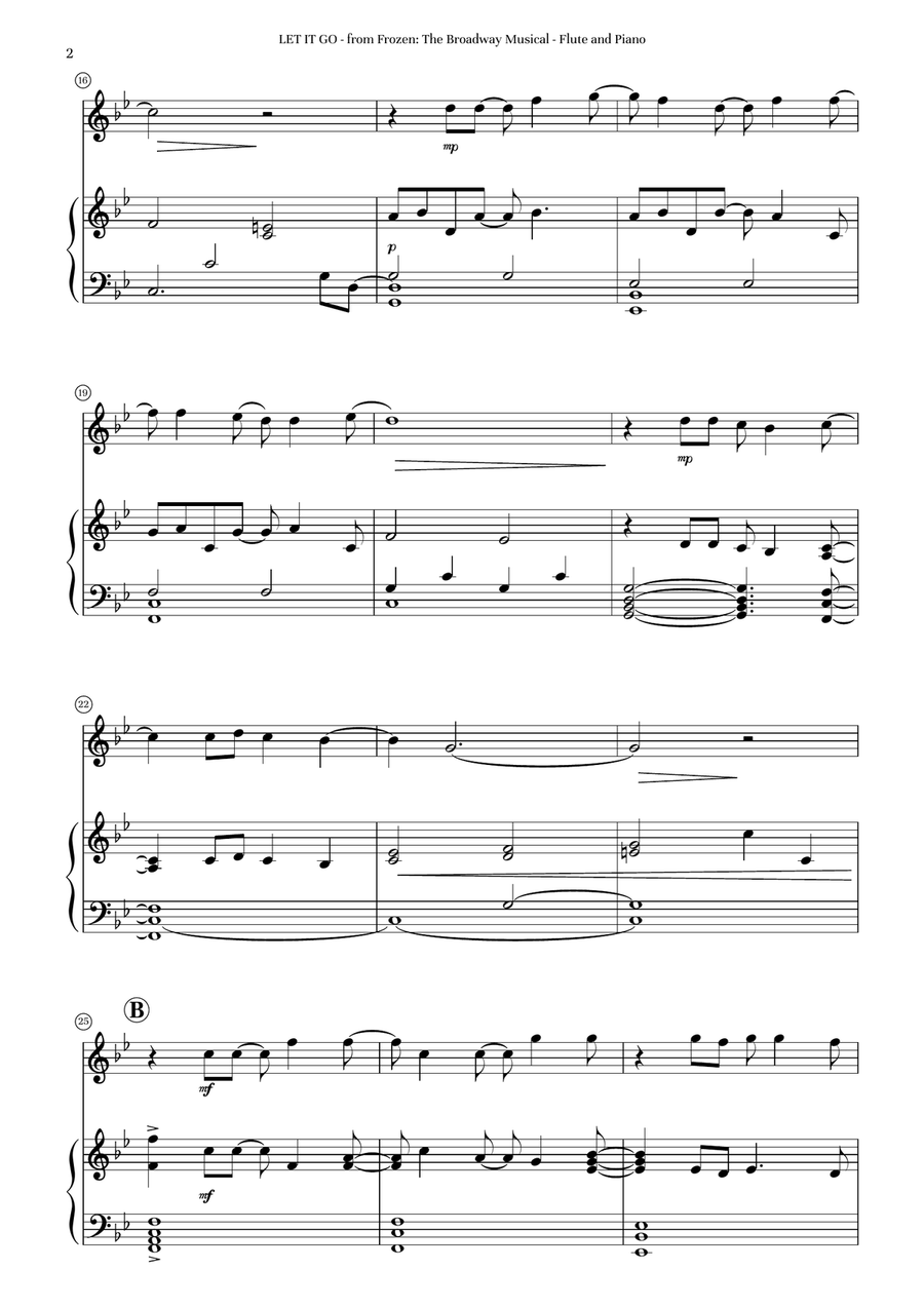 Let It Go Let It Go Chamber Music scores gallery preview page 4