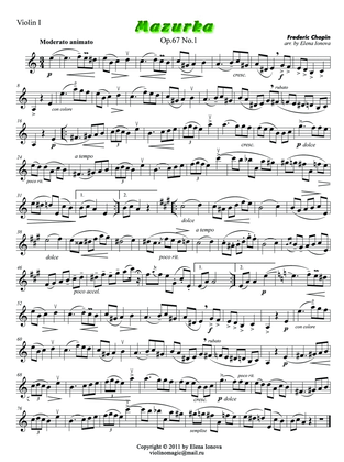 Mazurka Op.67 No.1
