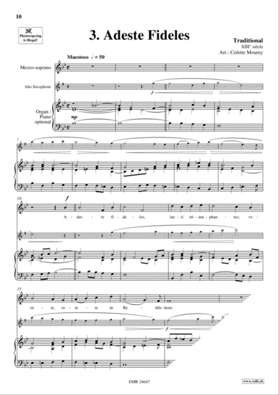 20 Greatest Christmas Songs Vol. 1 Alto Saxophone scores gallery preview page 5