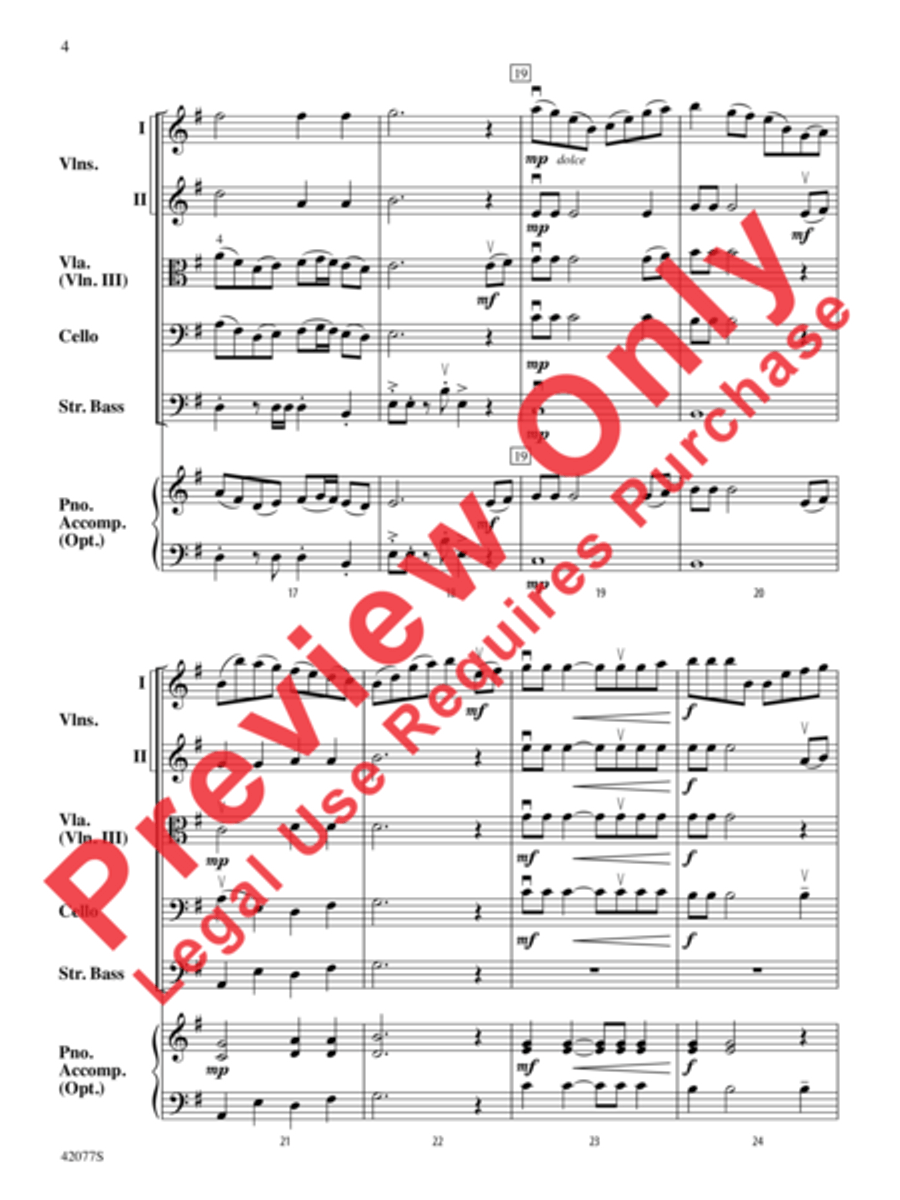 The Explorers String Orchestra scores gallery preview page 6