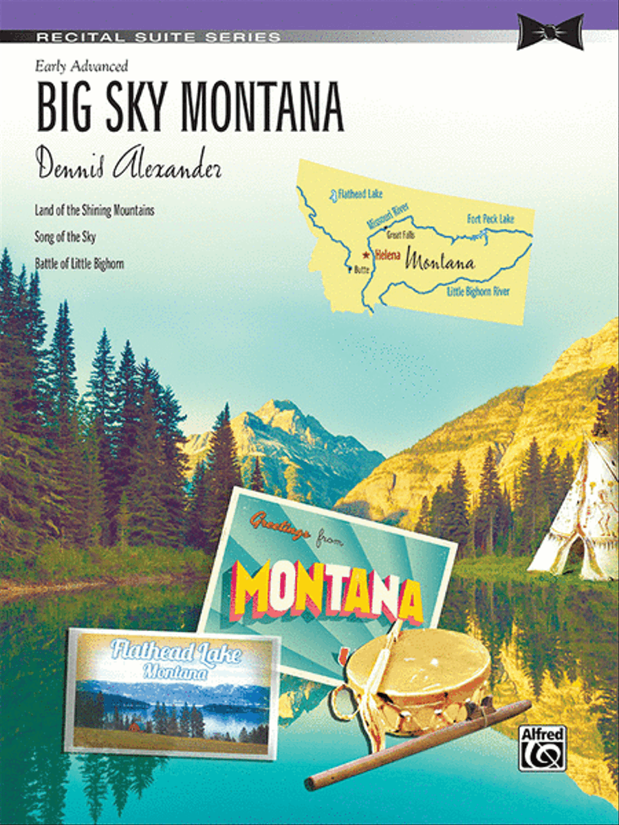 Big Sky Montana Piano Solo scores gallery preview page 1